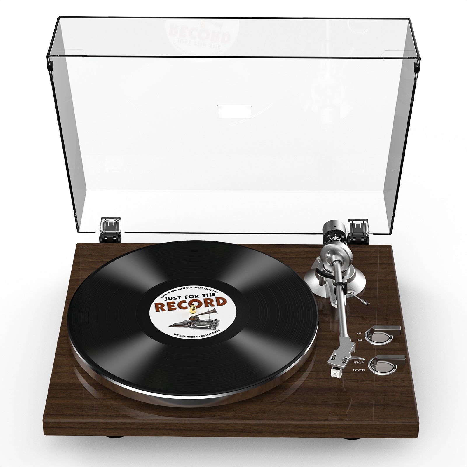 Platine Vinyle Bluetooth Bois | AVA Brunn