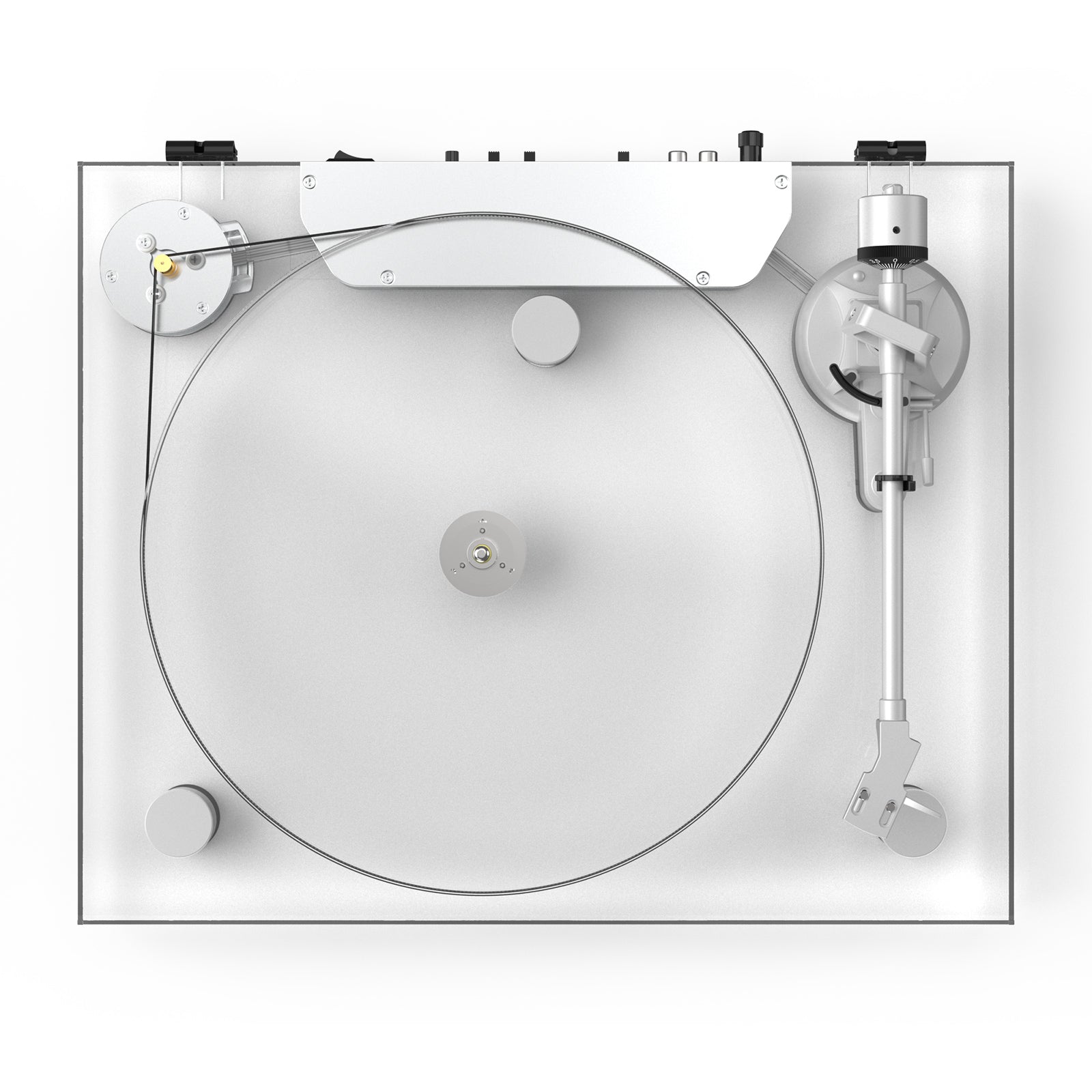 Platine Vinyle Transparente Bluetooth – Design Hi-Fi Premium | AVA Glas