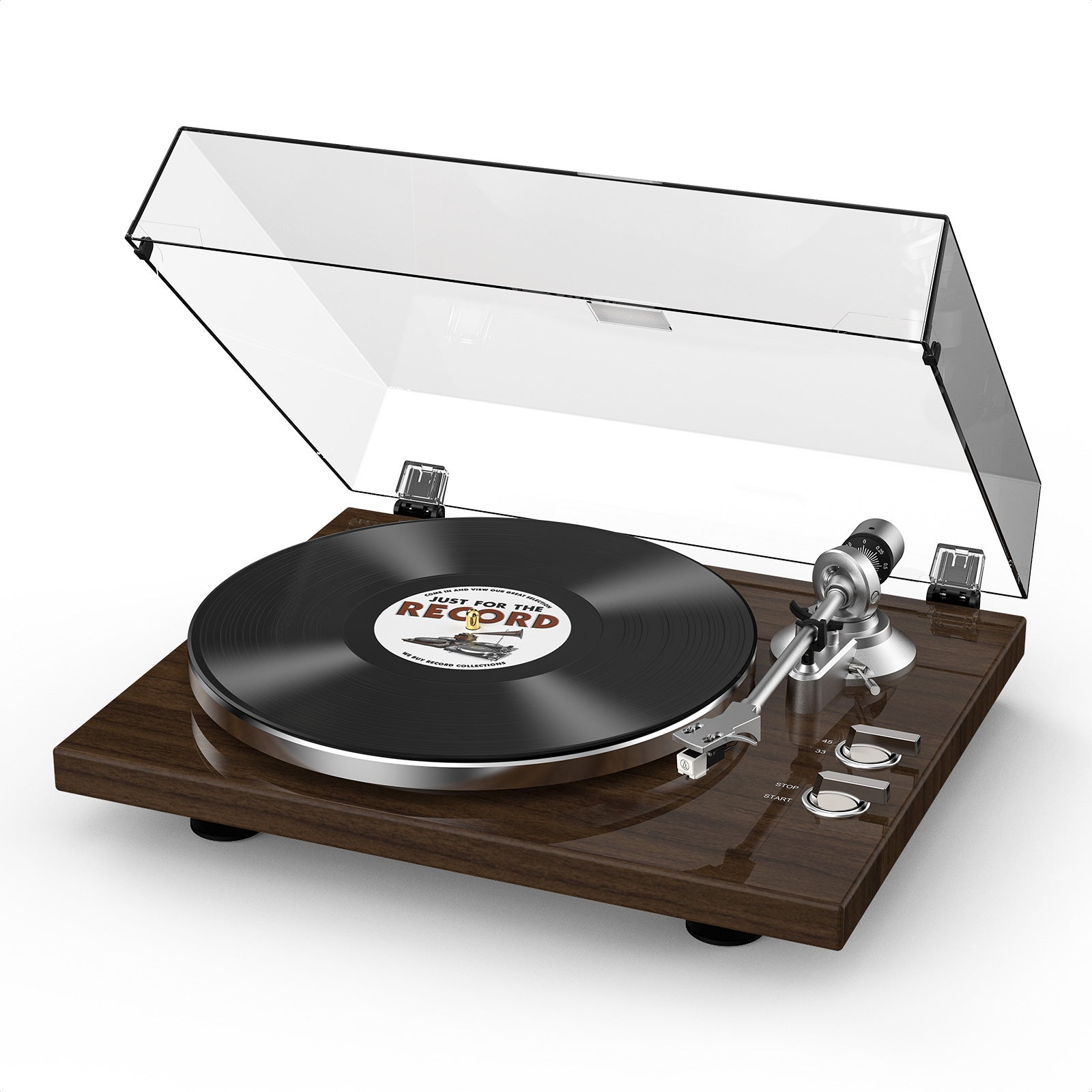 Platine Vinyle Bluetooth Bois | AVA Brunn