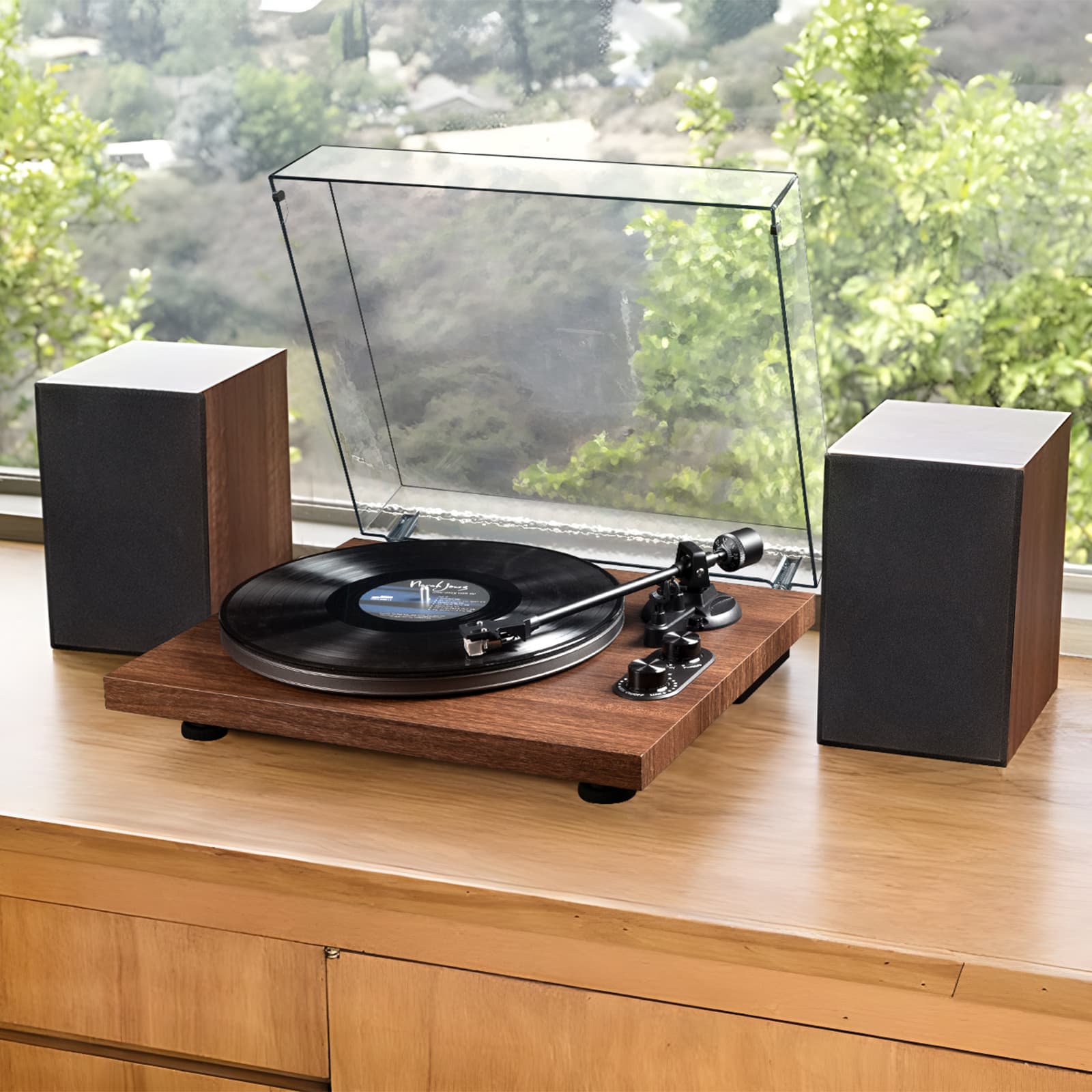 Ensemble Platine Vinyle Bluetooth Hi-Fi Premium | AVA Orbit